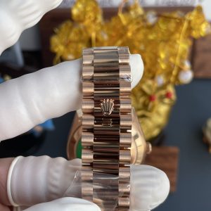 Rolex Day-Date Chế Tác Mặt Sundust Nặng 210 Gram Màu Vàng Hồng Nhà Máy RC 40mm (2)