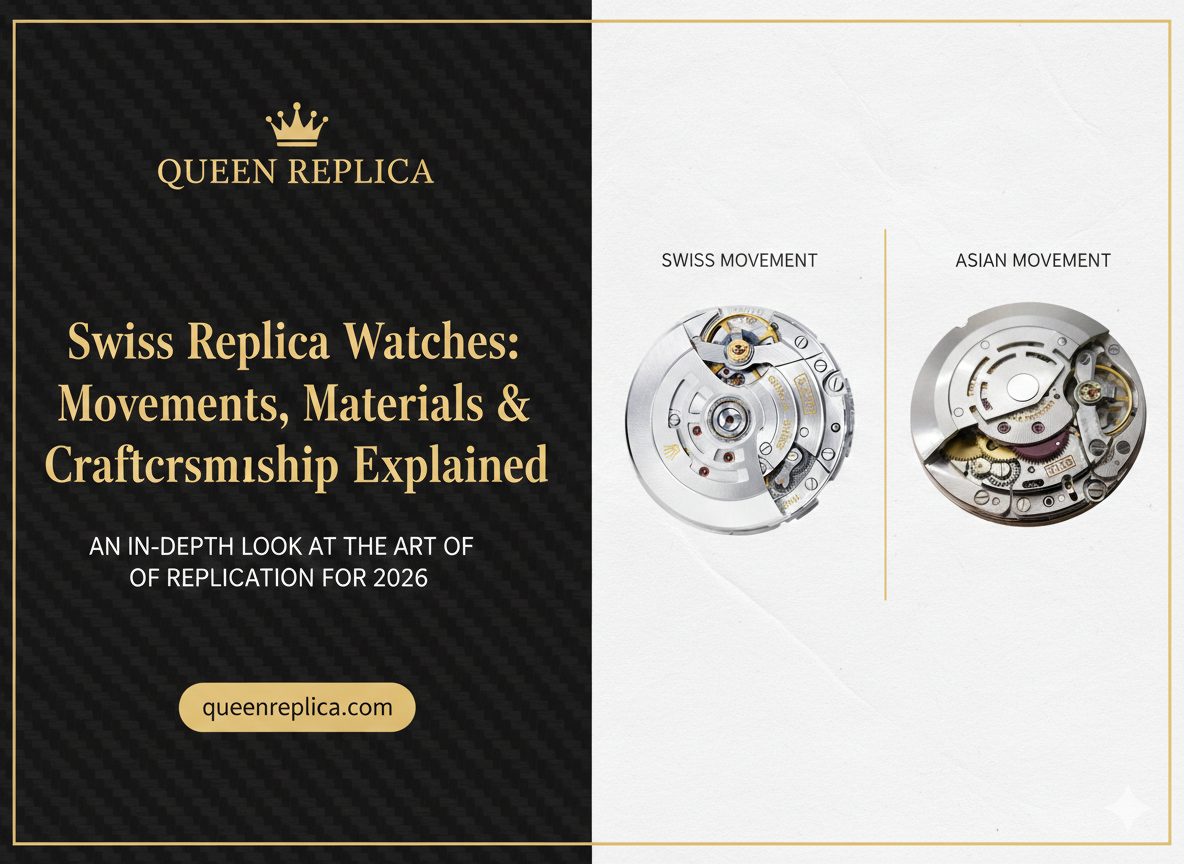 Swiss Replica Watches Movements, Materials & Craftsmanship Explained